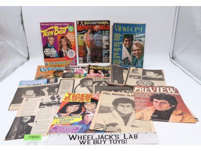 Starsky & Hutch LOT #7 Newspaper Clippings Magazine 1970s David Soul Paul Glaser