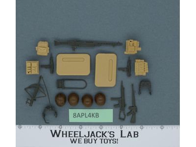 Battle Gear Accessory Set 1 Lot 5 1983 Weapons GI Joe Vintage Action Figure