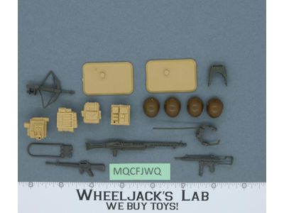 Battle Gear Accessory Set 1 Lot 13 1983 Weapons GI Joe Vintage Action Figure