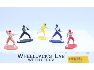 Lot of 5 Ranger Cake Toppers Mighty Morphin Power Rangers 1994 Wilton