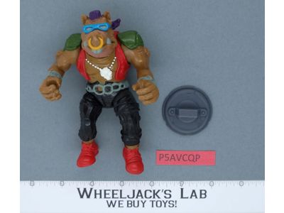 Bebop HARD HEAD Teenage Mutant Ninja Turtles TMNT 1988 Playmates Vintage Figure