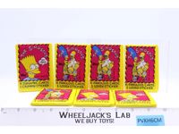 Lot of 7 The Simpsons 1990 Topps Trading Cards Packs NEW SEALED