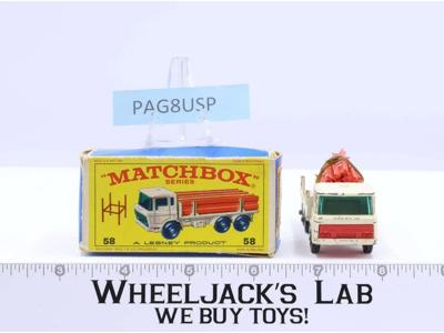 D.A.F. Girder Truck 58 Lesney Matchbox Series 1960's Made In England