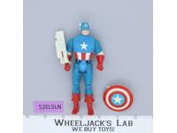Captain America Marvel Super Heroes 1990 ToyBiz Action Figure 5" w/ Shield
