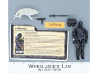 Snake Eyes & Timber V2 100% Complete G.I. Joe 1985 Hasbro Vintage Action Figure