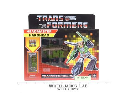 Headmaster Hardhead Transformers Reissue 2020 Hasbro Figure NEW MISB SEALED