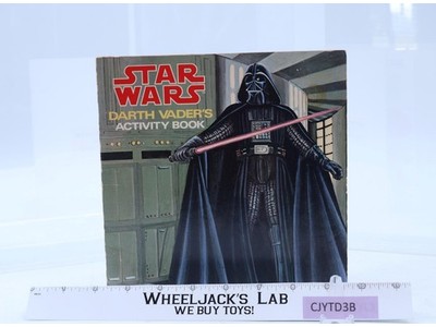 Star Wars Darth Vader's Activity Book 1979 Random House Mostly Unused