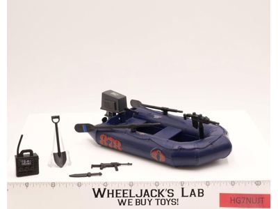 Cobra Night Landing Raft 100% Complete G.I. Joe 1985 Hasbro Vintage Vehicle