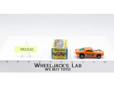 Wild Cat Dragster No 8 Lesney Superfast Matchbox 1970 W/Box England Vintage