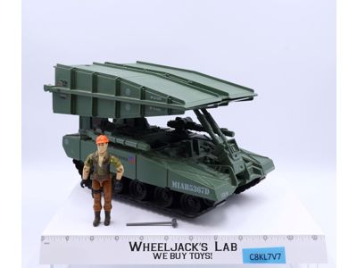 Bridge Layer W/ Tollbooth 100% Complete G.I. 1984 Joe Hasbro Vintage Vehicle