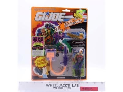 Cesspool GI Joe Eco Warriors 1990 Hasbro Action Figure NEW MOSC SEALED