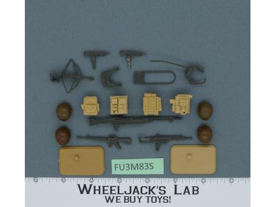 Battle Gear Accessory Set 1 Lot 4 1983 Weapons GI Joe Vintage Action Figure