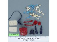 Battle Gear Accessory Set 4 Lot 4 Complete 1986 Weapons GI Joe Vintage Figure