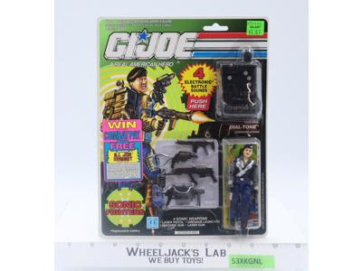 Dial-Tone GI Joe Sonic Fighters 1990 Hasbro Action Figure NEW MOSC SEALED