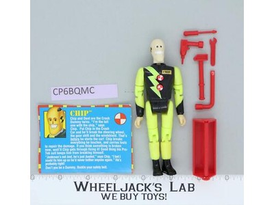 Chip 100% Complete The Incredible Crash Dummies 1992 Tyco Action Figure