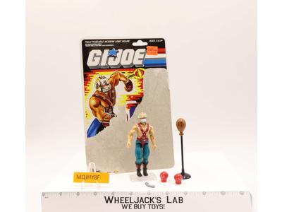 Big Boa V1 100% Complete W/34 Cardback 1987 G.I. Joe Vintage Action Figure