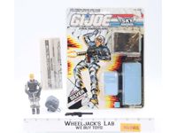 Airborne V1 100% Complete W/ Cardback 1990 G.I. Joe Hasbro Vintage Action Figure