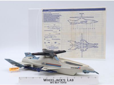 Skystorm 100% Complete GI Joe 1988 Hasbro Vintage Action Figure