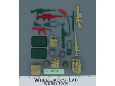Battle Gear Accessory Set 3 Lot 11 1985 Weapons GI Joe Vintage Action Figure