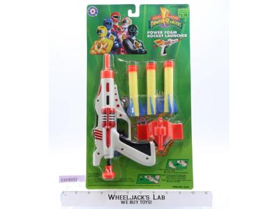 Power Foam Rocket Launcher Mighty Morphin Power Rangers 1993 Placo NEW SEALED