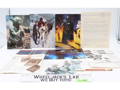 Official Star Wars Fan Club Membership Newsletters Photos & Paperwork Vintage