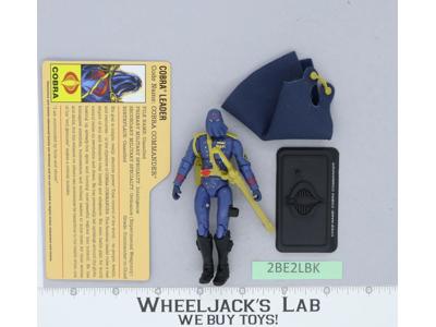 Cobra Commander V34 100% Complete 25th Anniversary G.I. Joe 2008 Hasbro Figure