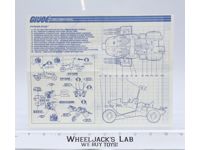 Python Stun 1988 ORIGINAL Instructions / Blueprints G.I. Joe Hasbro Vehicle