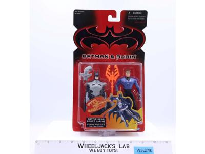Battle Gear Bruce Wayne DC Comics Batman and Robin 1997 Kenner Figure NEW SEALED