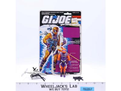 Annihilator V1 Complete 34 Cardback 1989 G.I. Joe Hasbro Vintage Action Figure