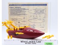 Piranha 100% Complete GI Joe 1990 Hasbro Vintage Action Figure Vehicle