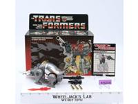 Sludge w/ NICE BOX 100% Complete 1985 Vintage Hasbro Figure G1 Transformers