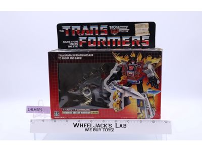 Snarl W/BOX & INSERT 100% Complete 1985 Vintage Hasbro G1 Transformers Figure