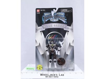Mighty Morphin BLACK Ranger MOVIE EDITION Power Rangers 1995 Bandai NEW MOSC
