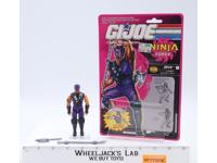 Dice V1 Ninja Force Complete W/ Cardback 1992 G.I. Joe Hasbro Vintage Figure