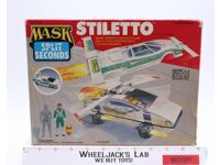 Stiletto Gloria Baker W/BOX 100% Complete MASK M.A.S.K. Split Seconds Vintage