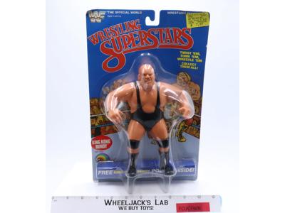 King Kong Bundy Wrestling Superstars WWF 1985 Titan Sports 8" Figure MOSC NEW