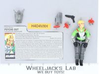 Psyche-Out V1 100% Complete G.I. Joe 1987 Hasbro Vintage Action Figure