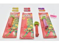 Teenage Mutant Ninja Turtles Pez Dispensers X3 1993