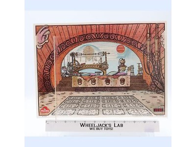 Star Wars Jabba the Hutt Throne Room Action Mat Play-Doh 1983 Kenner Vintage