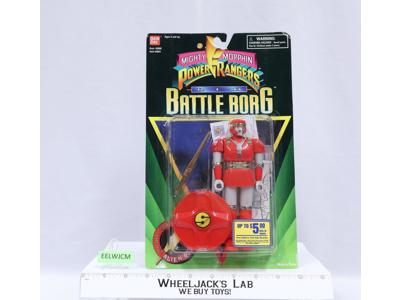 Mighty Morphin RED Battle Borg Power Rangers 1995 Bandai NEW MOSC #2661