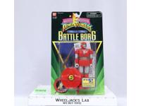 Mighty Morphin RED Battle Borg Power Rangers 1995 Bandai NEW MOSC #2661