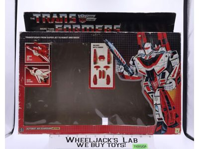Jetfire EMPTY BOX ONLY 1985 Action Figure Vintage Hasbro G1 Transformers