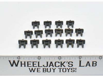 USS Flagg Aircraft Set of 16 Deck Clips NO REPRO 1985 GI Joe Vintage