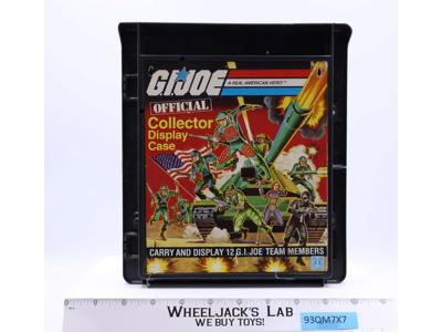 GI Joe Collector Display Case 1983 Vintage Hasbro Vintage