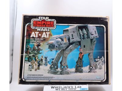 At-At Imperial Walker 100% Complete WORKS Star Wars ESB 1981 Kenner Vehicle