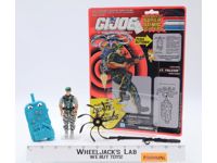 Lt. Falcon V2 Complete W/Cardback 1991 G.I. Joe Hasbro Vintage Action Figure