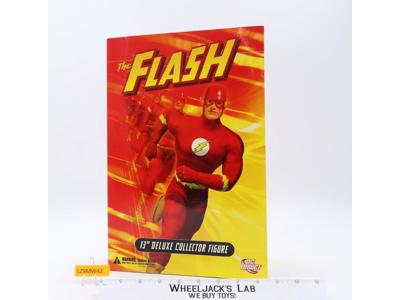 The Flash 13" Deluxe Collector Figure DC Comics 2007 DC Direct NEW SEALED