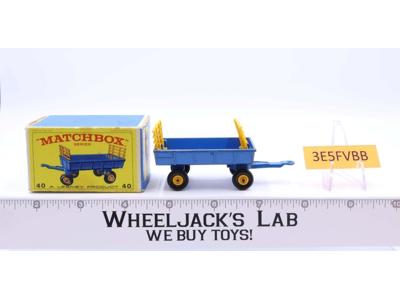 Hay Trailer 40 Lesney Matchbox Series 1960's Made In England