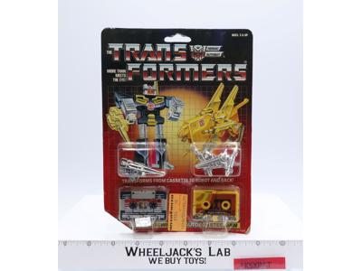 Rewind & Steeljaw 1986 Vintage Hasbro G1 Transformers Action Figure MOSC NEW