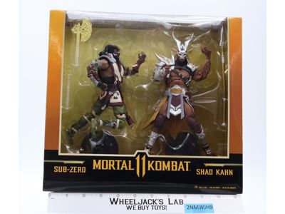 Sub-Zero vs Shao Kahn Mortal Kombat 2021 McFarlane Toys Figure NEW SEALED